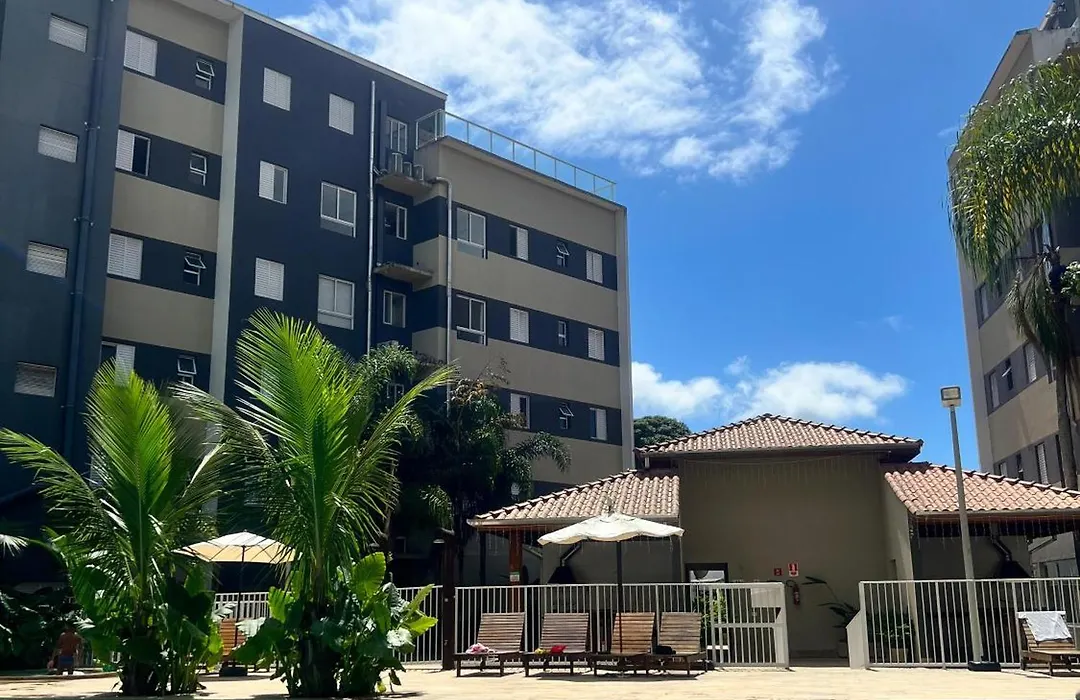 Jardim das Palmeiras II Home Resort JP2 Ubatuba - Apartamento com 2 Dorms, 1 Suíte, Condomínio com Piscina Adulto e Infantil, Jacuzzi Aquecida,Sauna, Churrasqueira, Academia, Salão de Jogos e Playground-1