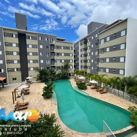 Jardim das Palmeiras II Home Resort JP2 Ubatuba - Apartamento com 2 Dorms, 1 Suíte, Condomínio com Piscina Adulto e Infantil, Jacuzzi Aquecida,Sauna, Churrasqueira, Academia, Salão de Jogos e Playground-2